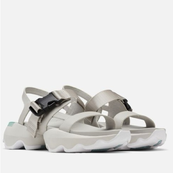 SOREL Women’s Kinetic Impact Sling Sporty LEATHER Sandal Shoes Size 11 - Picture 3 of 16